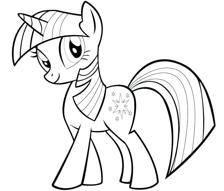 Rarity Pony Coloring Pages at GetDrawings | Free download