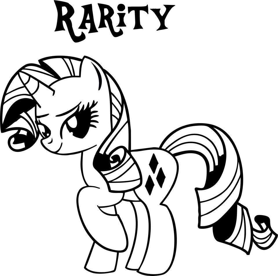 960x954 Unique My Little Pony Coloring Pages Rarity Collection Free