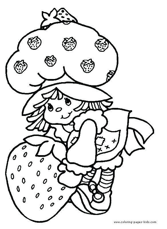 584x800 Wealth Strawberry Shortcake Coloring Pages To Print Raspberry