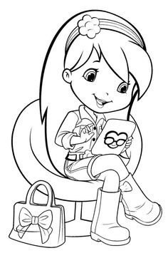 236x355 Raspberry Torte And Chiffon Colouring Pages