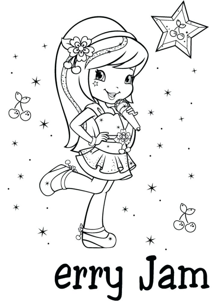 721x1024 Strawberry Shortcake Coloring Pages Cool Coloring Pages Best