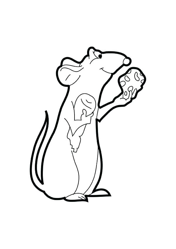 600x849 Rat Coloring Page Rat Coloring Page Rat Coloring Coloring Images