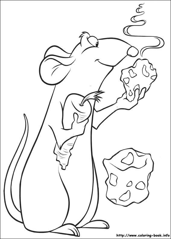 567x794 Ratatouille Coloring Picture Crafts