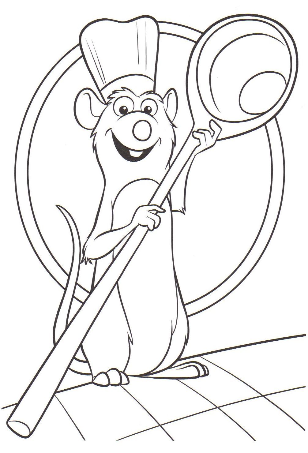 1006x1480 Ratatouille Coloring Pictures Coloring Pages