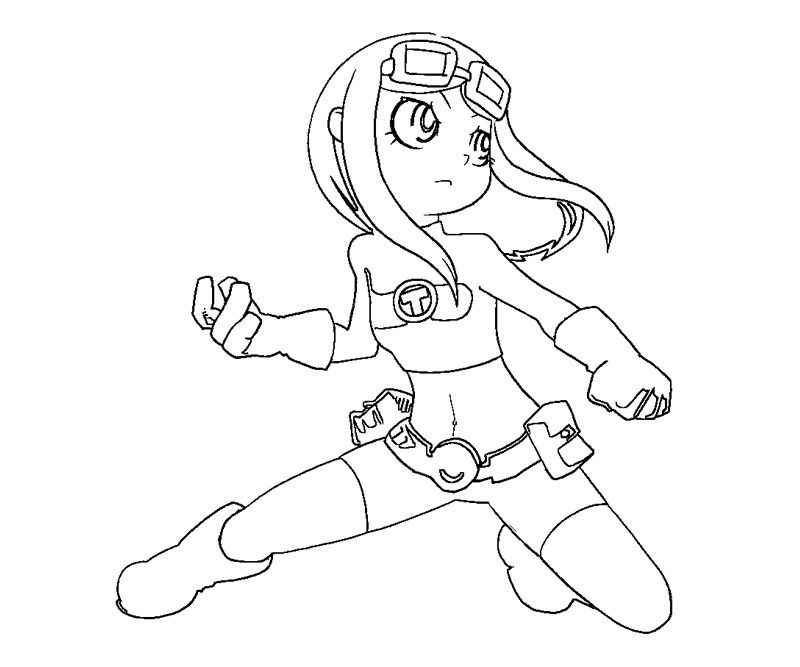 800x667 Teen Titans Raven Coloring Pages