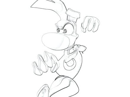 440x330 Rayman Coloring Pages Free Coloring Pages Of To Color Rayman