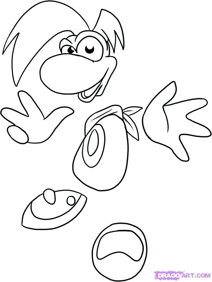 720x956 Rayman Coloring Pages Raving Colouring Pages Rayman Coloring Pages