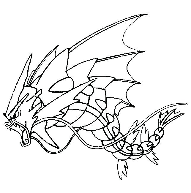 643x650 Rayquaza Coloring Pages Coloring Collection