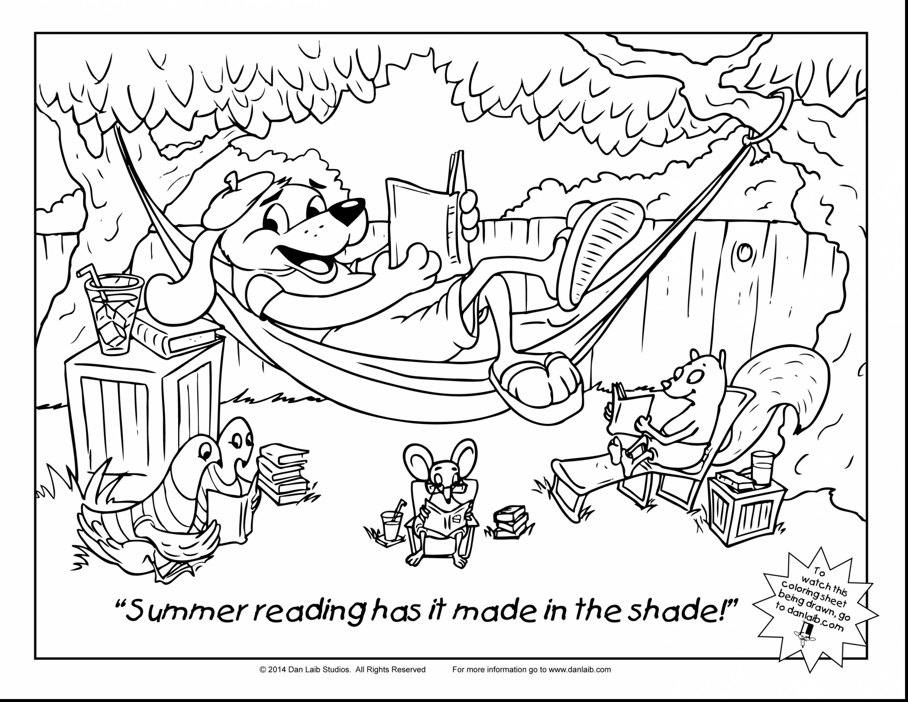 3085x2384 Summer Coloring Page Inspirational Marvelous Summer Reading