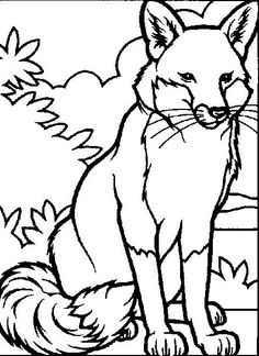 236x324 Simple Real Animal Coloring Pages