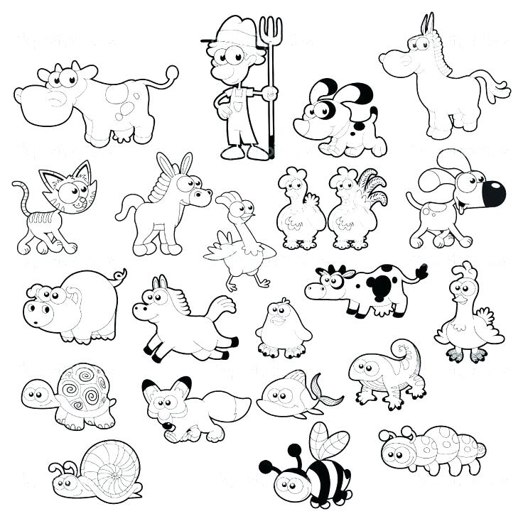 736x734 Real Animal Coloring Pages Professional