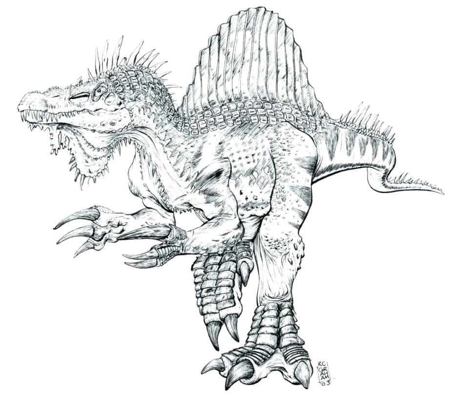 932x812 Spinosaurus Coloring Pages Coloring Page Dinosaur Coloring Pages