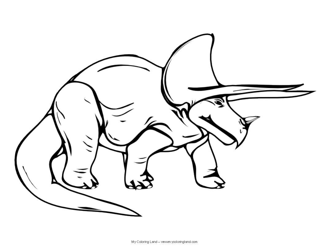 1056x816 Dinosaur Coloring Pages