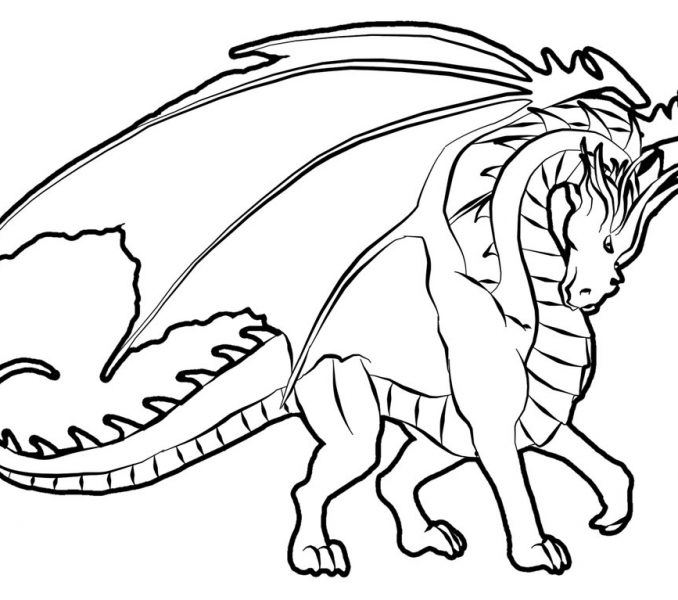 Real Dragon Coloring Pages at GetDrawings | Free download