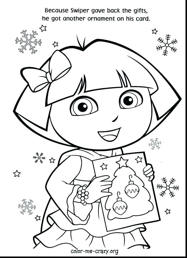 618x850 Dora To Color Color Pages Go Coloring Pages Pictures To Color