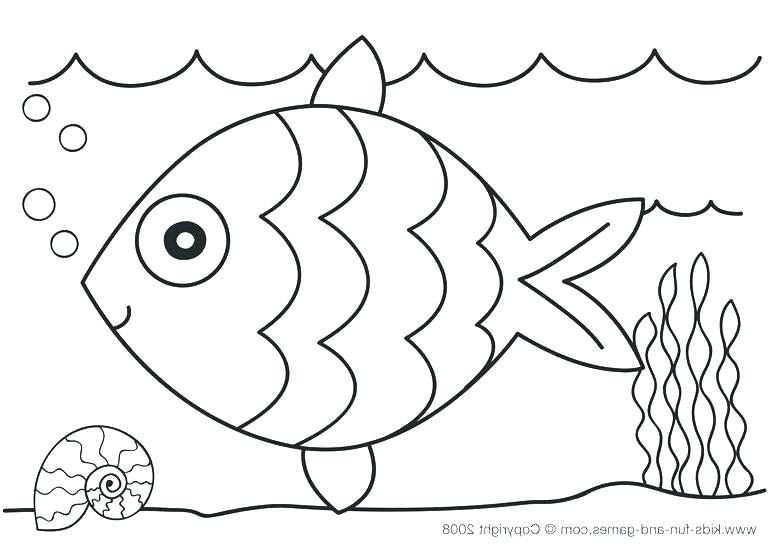 775x550 Printable Coloring Pages Of Fish Ocean Fish Coloring Pages Fish