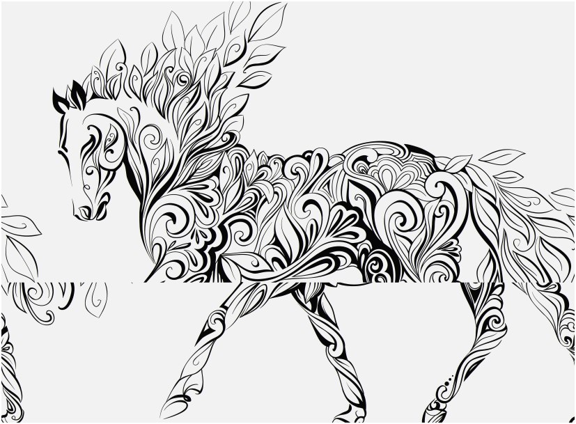 827x609 Top Rated Picture Horses Coloring Pages Most Important
