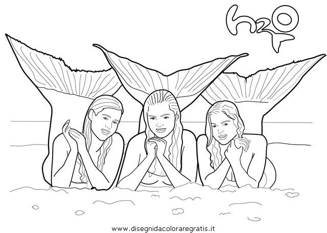 640x456 Mako Mermaids Coloring Pages