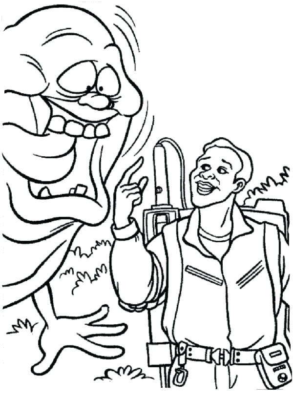 600x817 Coloring Pages Real Ghostbusters Murs