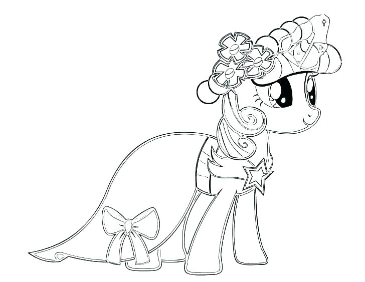 728x563 My Little Pony Baby Coloring Pages My Little Pony Friendship Is