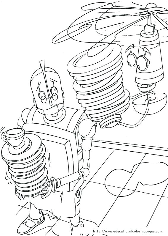 567x794 Real Steel Coloring Pages