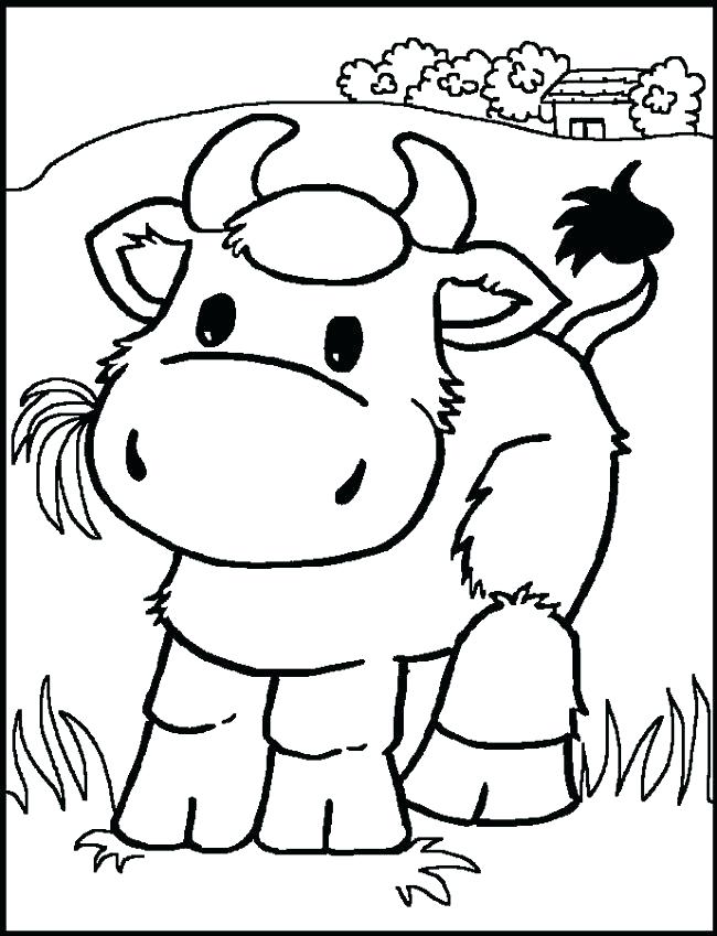 650x849 Baby Farm Animals Coloring Pages Baby Animal Coloring Pages