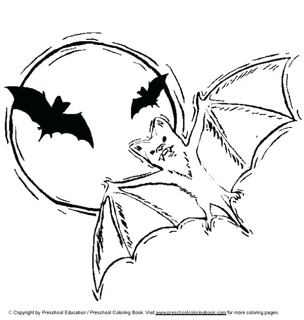 628x660 Bats Coloring Page Free Printable Bat For Kids Batman Pages Bats