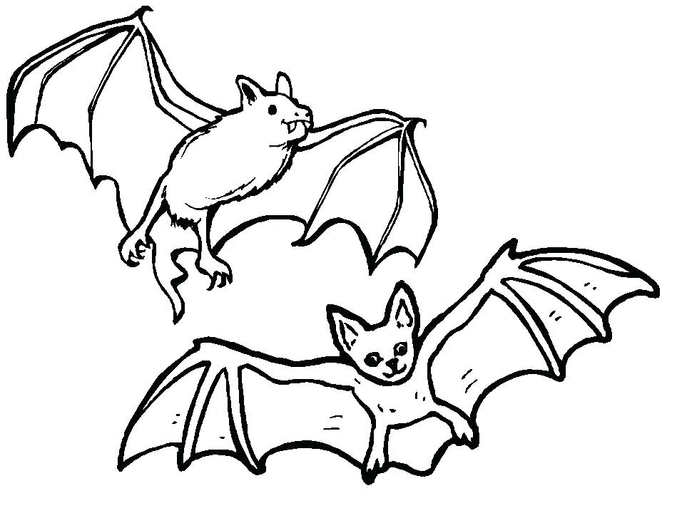 949x713 Free Printable Bat Coloring Pages Realistic Bat Coloring Pages