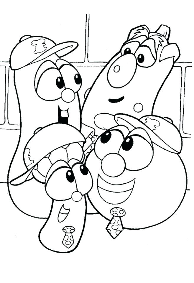 658x960 Veggie Tales Coloring Pages Printable Veggie Tales Coloring Pages