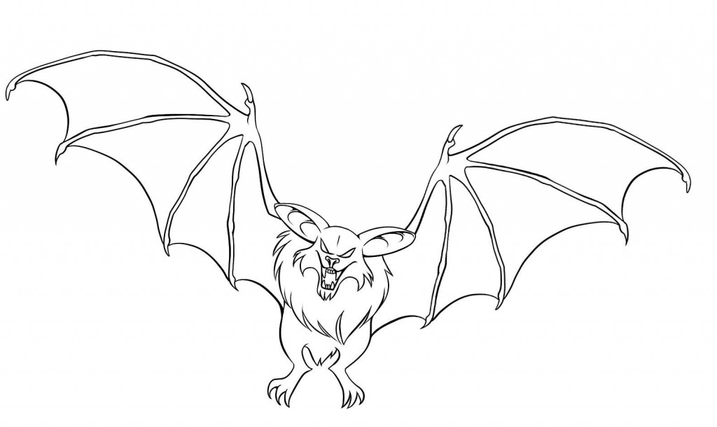 1024x610 Bat Coloring Pages To Print Downloadsmartphone Free Printable Bat