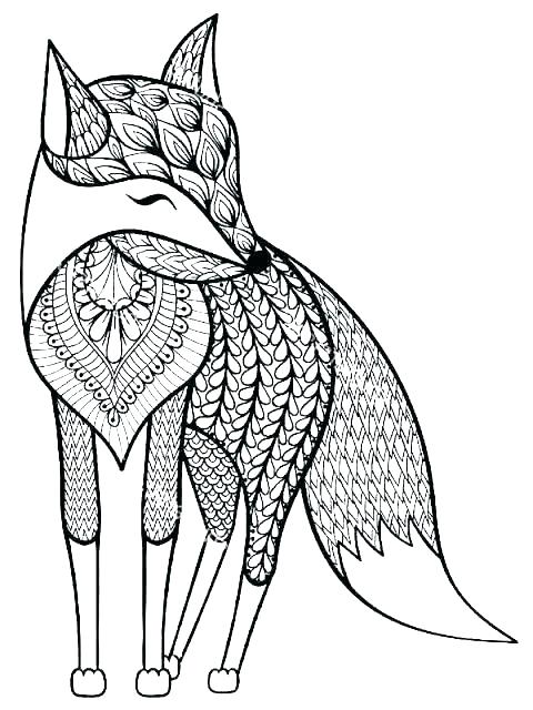 480x640 Printable Realistic Wolf Coloring Pages Of Wolves A Grey Pa