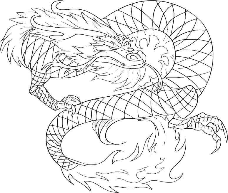 775x657 Fire Breathing Dragon Coloring Pages Awesome Dragon Coloring Pages