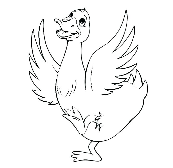 720x699 Download Free Printable Cute Baby Duck Coloring Pages To Color