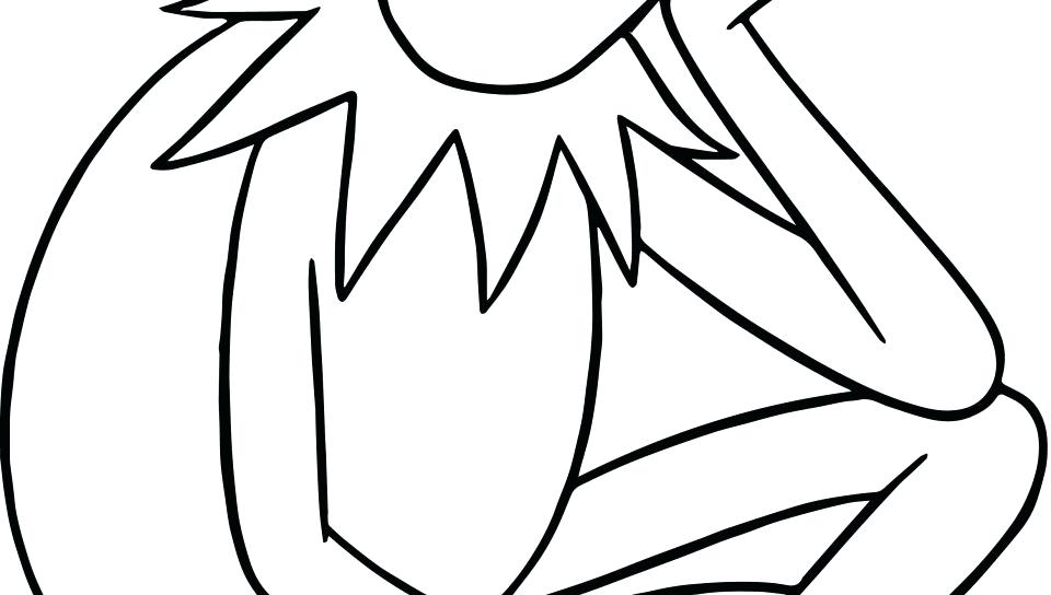 960x544 Kermit The Frog Coloring Page The Frog Coloring Page Many