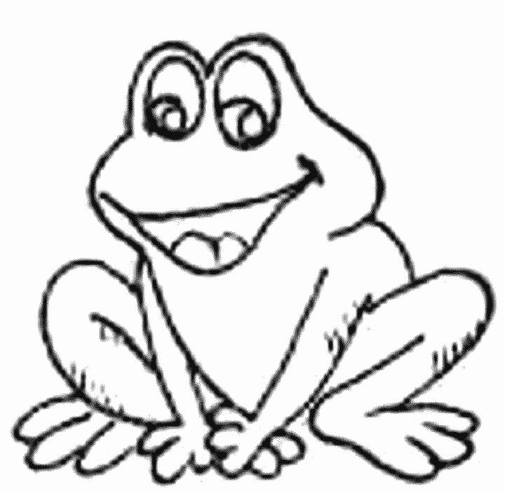 720x701 Realistic Frog Coloring Pages Pict