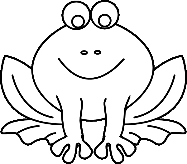600x526 Realistic Frog Coloring Pages Pict