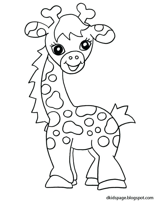 610x790 Giraffe Coloring Pages Giraffe Coloring Pages To Print Giraffe