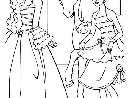 440x330 Barbie Girl Coloring Pages, Barbie Coloring Pages Coloring