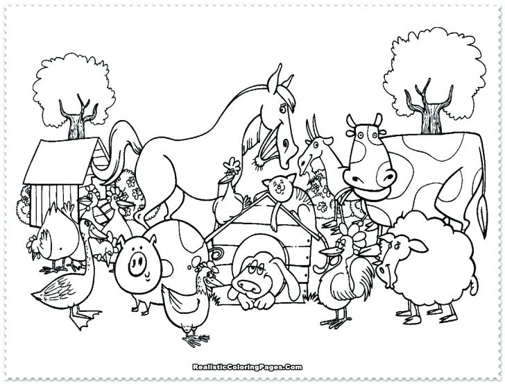 728x553 Realistic Lion Coloring Pages Farm Animal Coloring Sheets