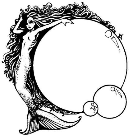 428x450 Realistic Mermaid Coloring Pages For Adults Coloring Pages