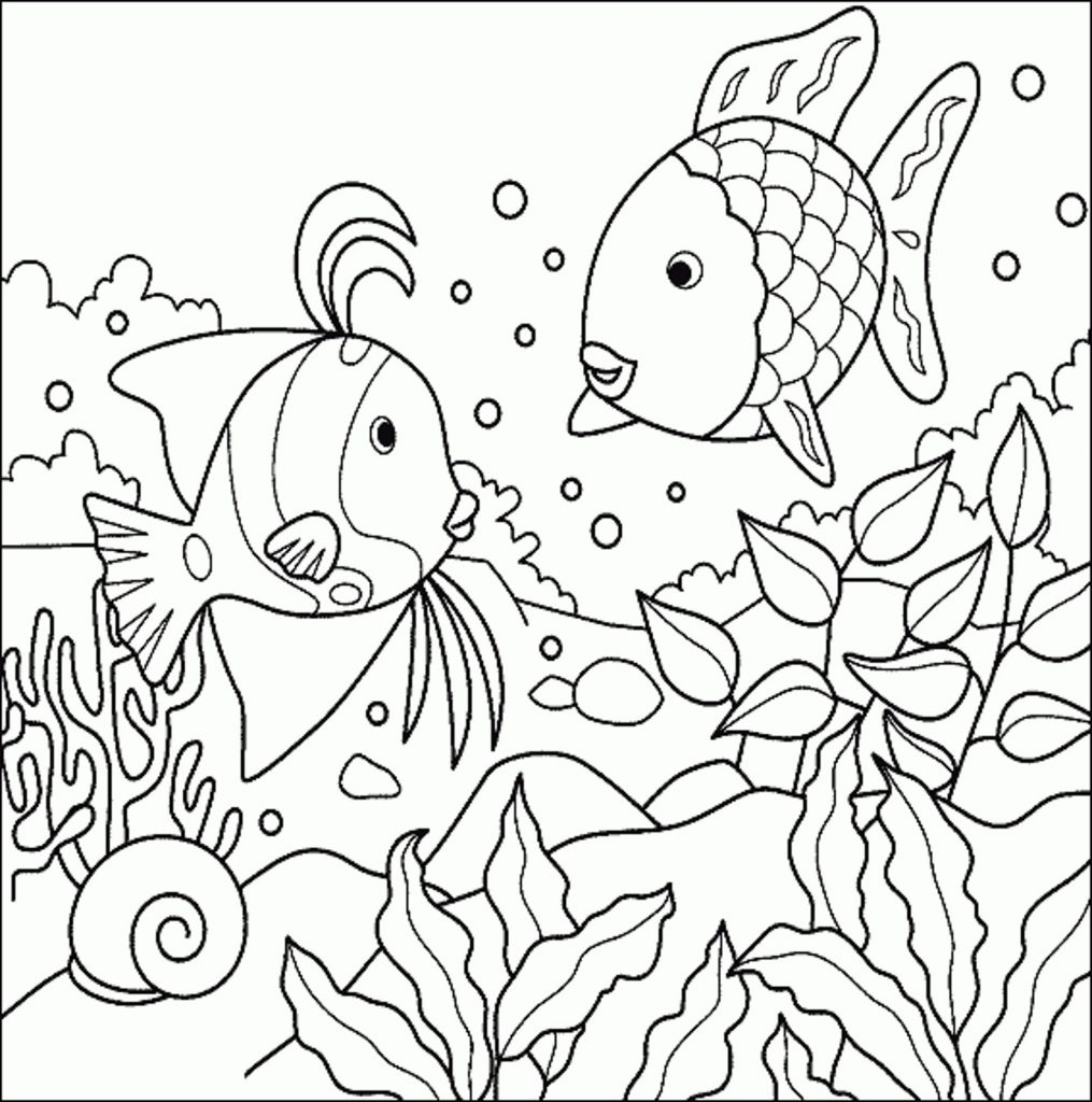 1015x1024 Inspirationalsh Nature Coloring Page For Kids Photo