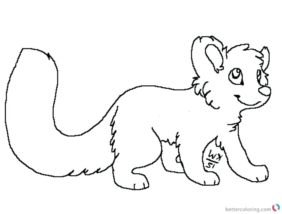 920x700 Red Panda Coloring Pages