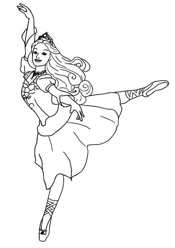 Realistic Princess Coloring Pages