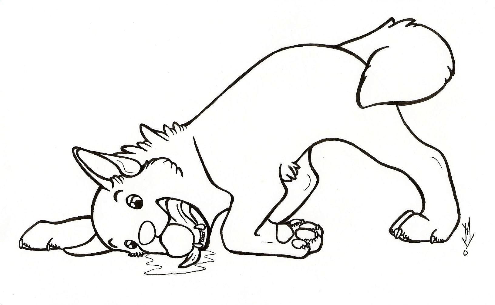 1632x1008 Growth Coloring Pages Of Husky Puppies Puppy Colouring Page