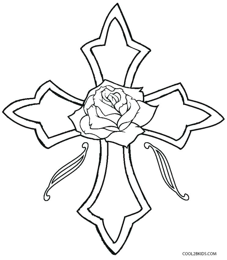 743x850 Free Printable Rose Coloring Pages For Adults