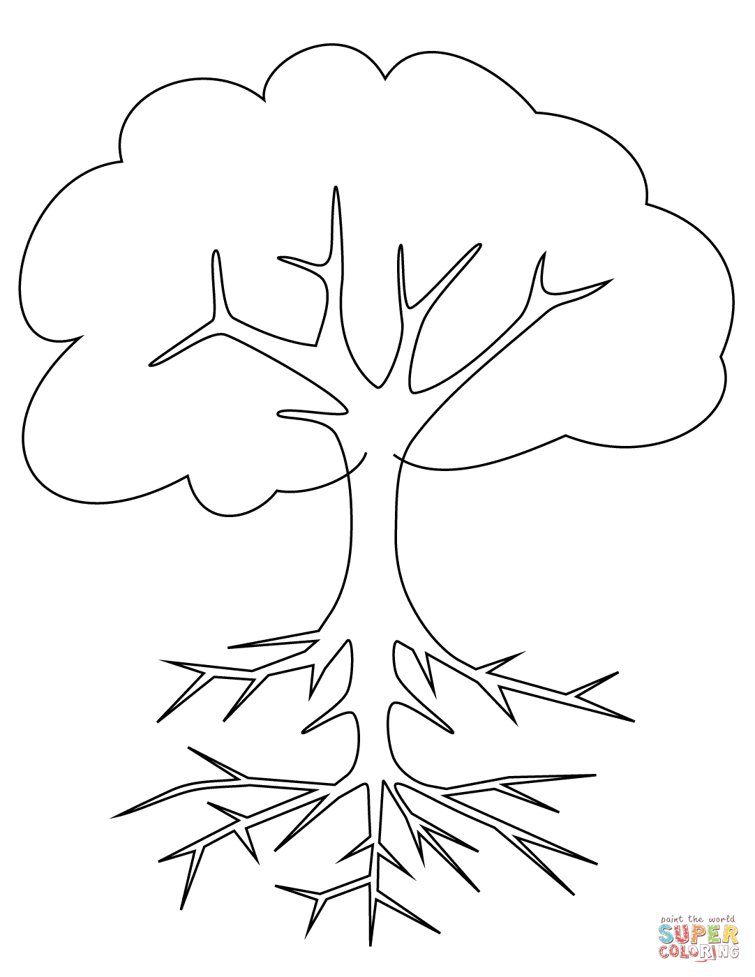 1082x1400 Roots Coloring Pages
