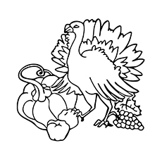 230x230 Top Turkey Coloring Pages For Toddlers