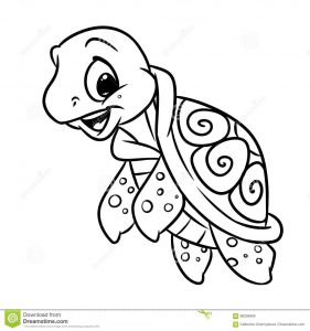 281x300 Sea Turtle Coloring Pages Free Printable For Kids Leatherback Page