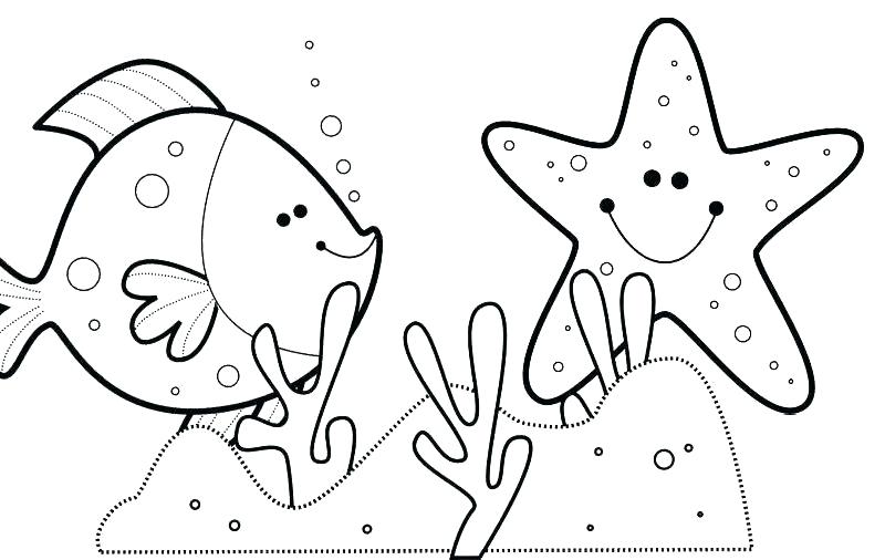 800x506 Under Sea Coloring Pages