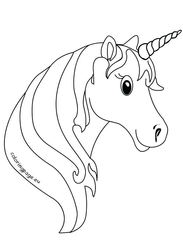 595x808 Horse Head Profile Coloring Page Horse Head Coloring Pages